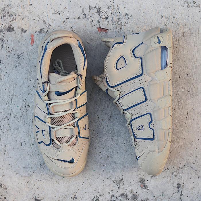 NIKE MORE AIR UPTEMPO TAN BROWN