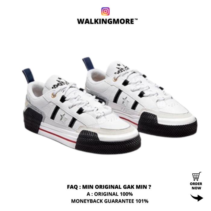 BEST DEAL CONVERSE ONE STAR X IBN JASPER WHITE SPECIAL EDTION ORI
