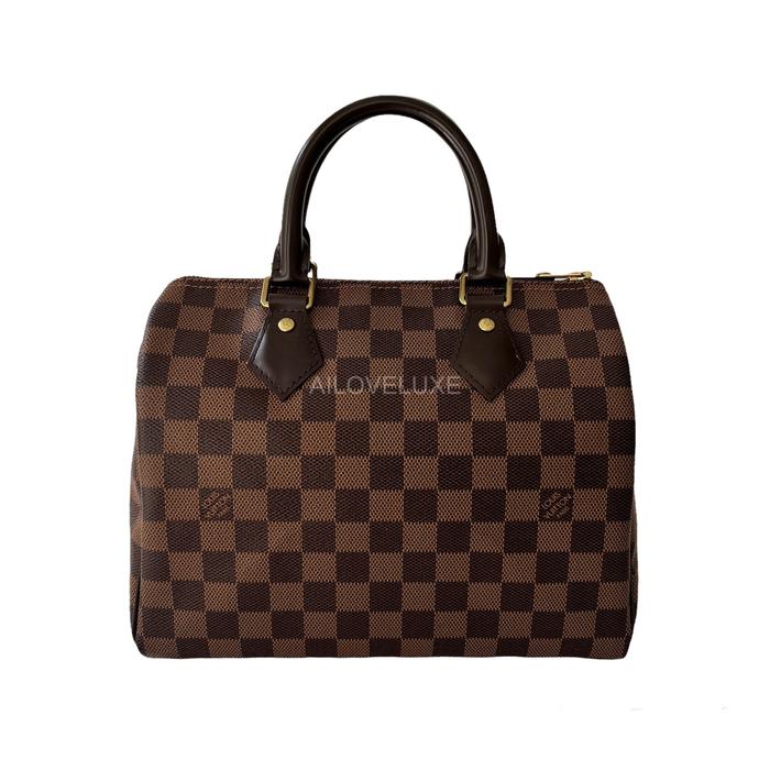Authentic LV Speedy 25 Damier Ebene