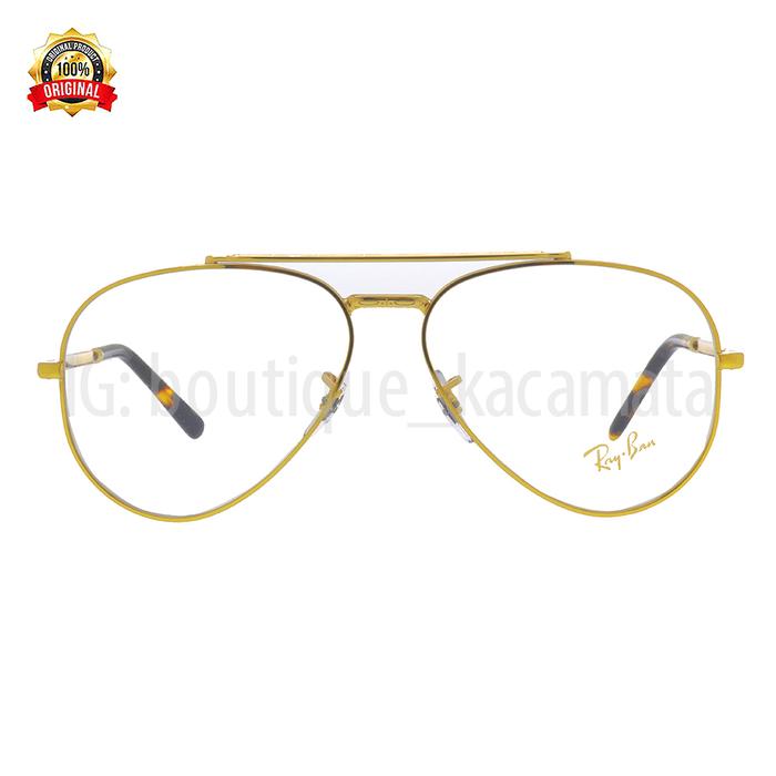 Frame Kacamata Rayban Original New Aviator RB 3625V-3086