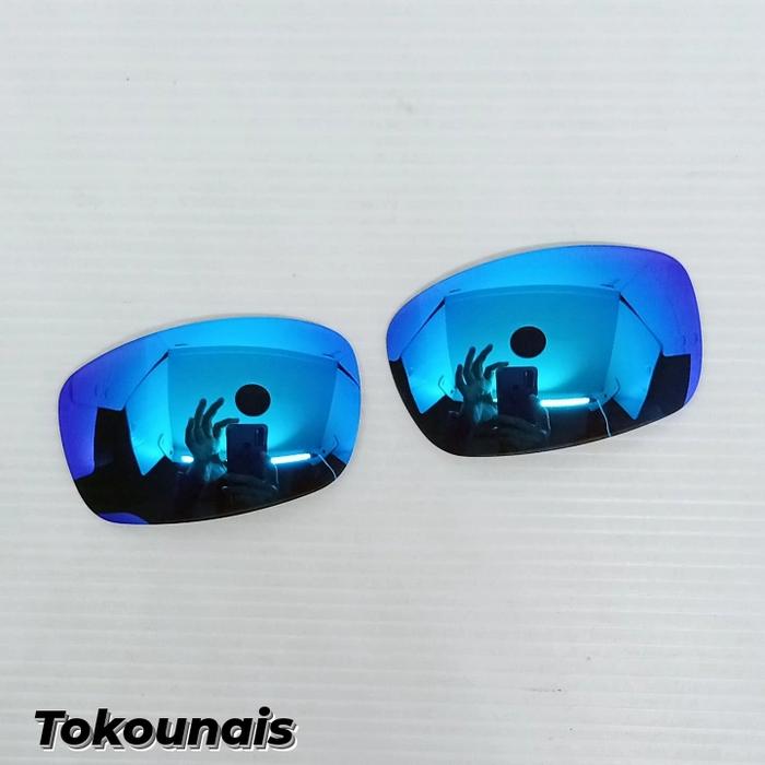 Oakley X Squared ice blue polarized lens