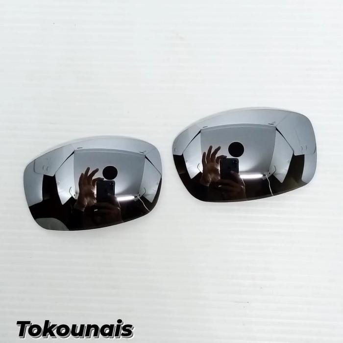 Oakley X Squared silver titanium polarized lens