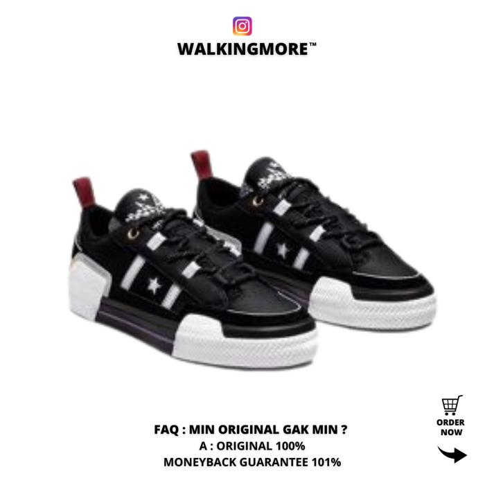 BEST DEAL CONVERSE ONE STAR X IBN JASPER BLACK SPECIAL EDITION ORI