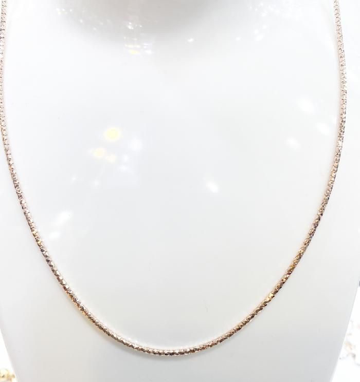 Kalung Emas Rosegold 750 ubs