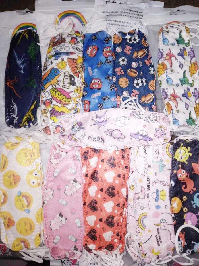 masker KF94 anak motif kf94 karakter anak masker anak kf94 Per PCS