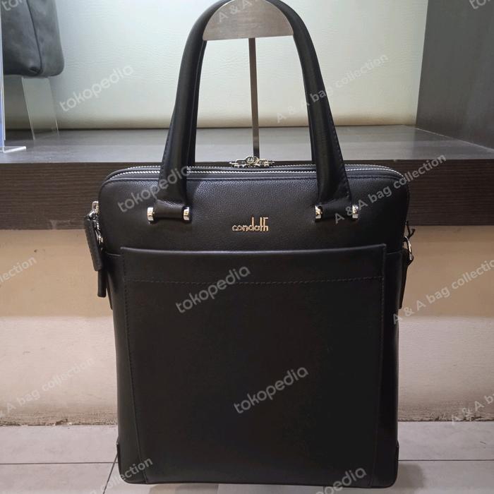 shoulder bag / tas laptop kulit condotti original authentic