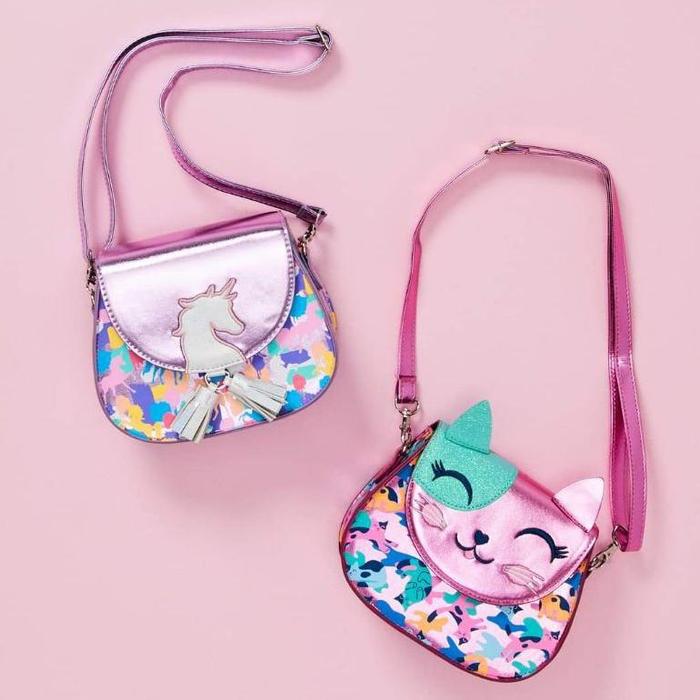 Smiggle Illusion Saddle Shoulder Bag / tas slempang cat or unicorn