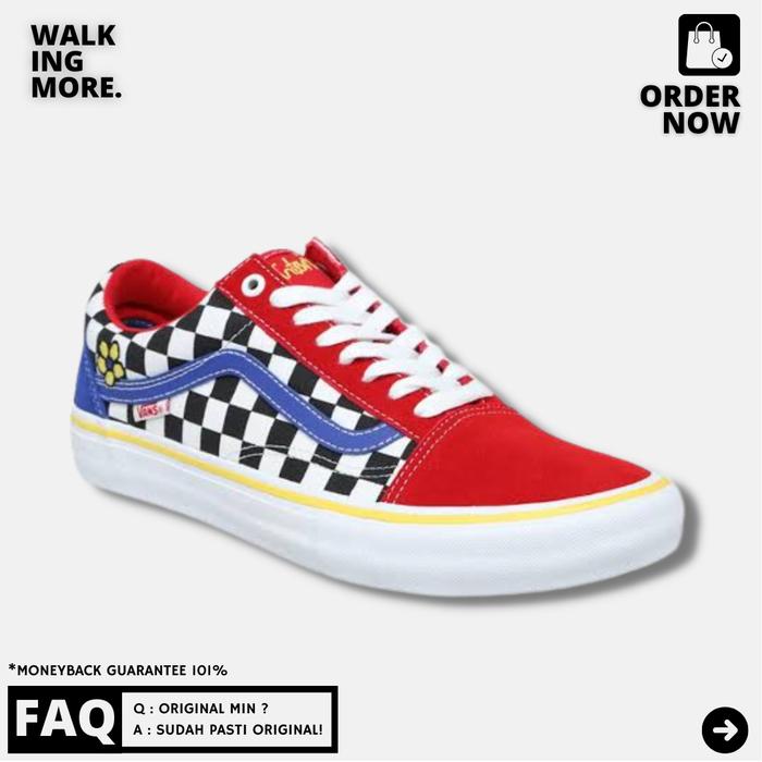 BEST DEAL VANS OLD SKOOL PRO X BRIGHTON ZEUNER ORIGINAL RESMI STORE