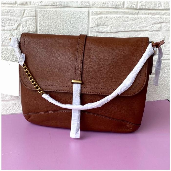 tas wanitaFOSSIL edelyn flap color brown