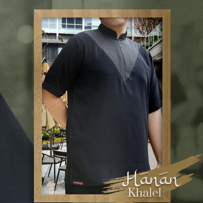 HANAN Koko Jetblack - Pasangan Gamis Isvara - Khadijah Indonesia