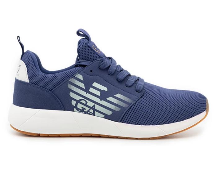 Sepatu emporio armani EA7 lifestyle blue original with box