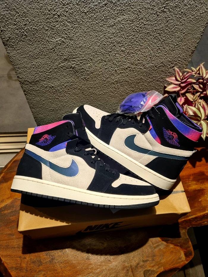 Air Jordan 1 High Zoom PSG US 9-EU 42.5 Authentic Original Sneakers