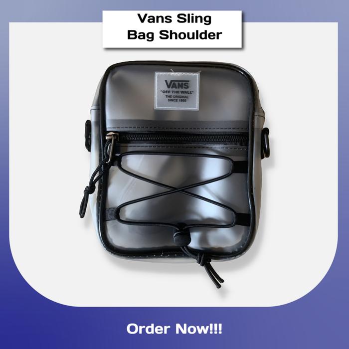 Sling Bag Vans Clear Transparent