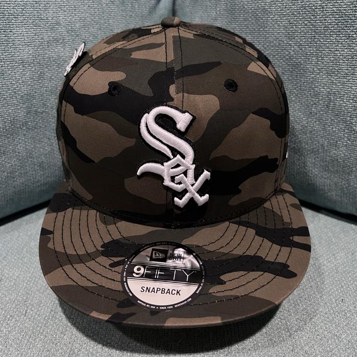 Topi Snapback MLB Chicago White Sox Armed Forces Camo New Era