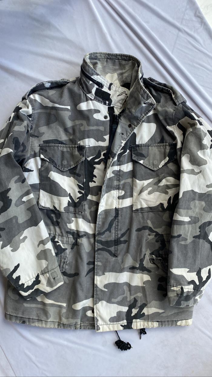 M65 Jacket Urban Camo Size Large Reguller Alpha Industries