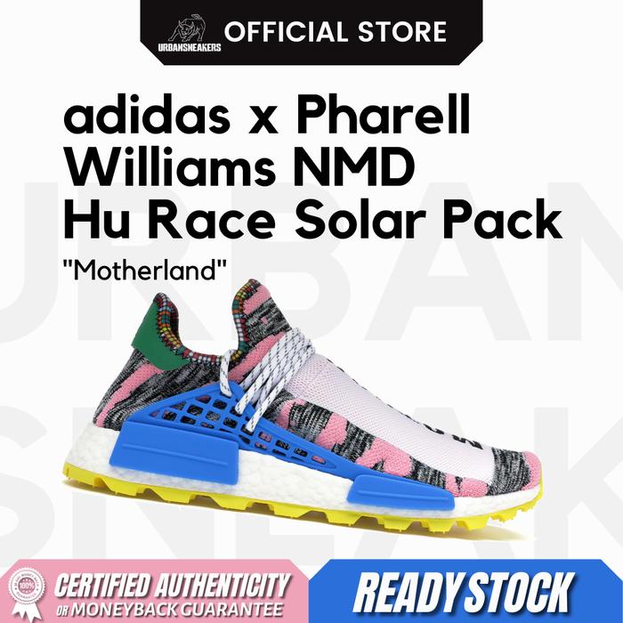 adidas Pharrell Wiliam NMD Hu Race Solar Pack Motherland | BB9531