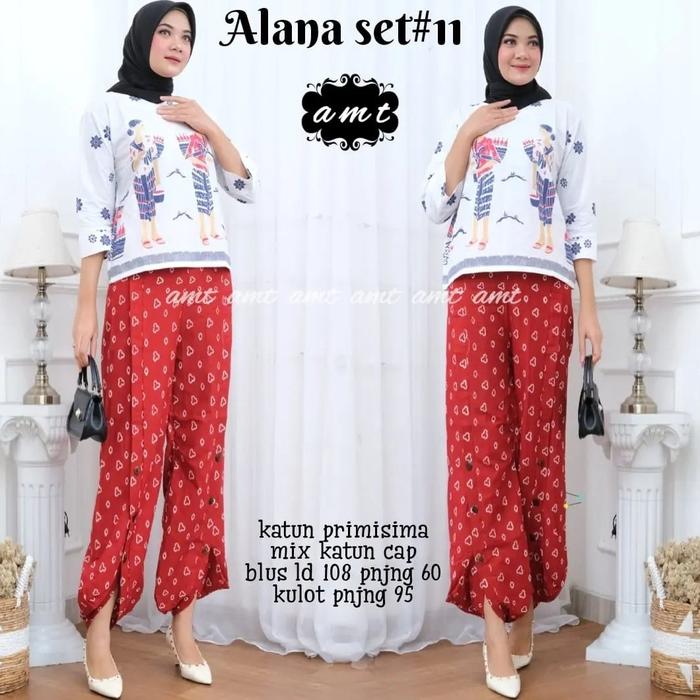Setelan Celana Batik Alana