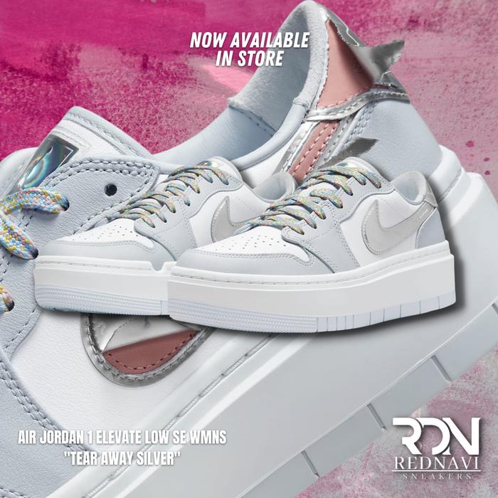 Nike Air Jordan 1 Elevate Low SE WMNS Tear Away Silver Original