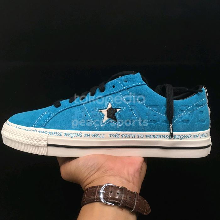Converse One Star Pro Ox Sean Pablo Rapid Teal Paradise 173215C
