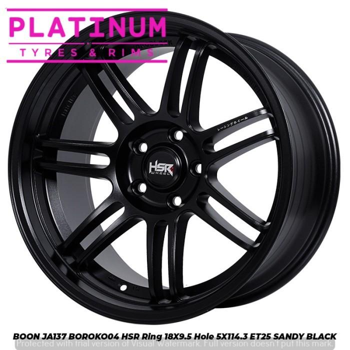 PELEK RACING MOBIL CRV HILUX SC XTRAIL RING 18 TYPE HSR BOON R18