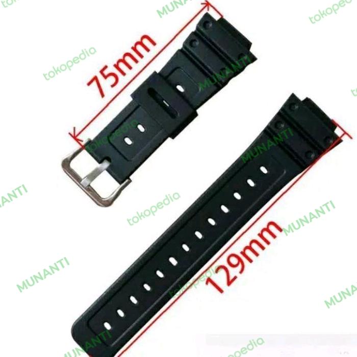 Strap tali jam Casio MCW-100 MCW100 MCW-100H MCW100H MCW 100H