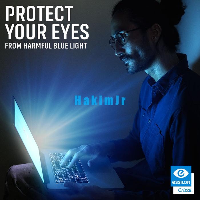 Lensa Essilor FSV Super 1.56 Aspheris Blue UV Capture Crizal Easy Pro