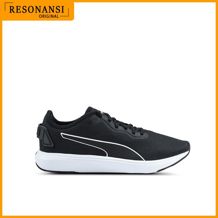 SEPATU PRIA TERBARU PUMA ORIGINAL SPORTS SOFTRIDE CRUISE HITAM-PUTIH