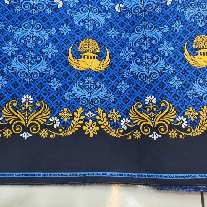 Kain Korpri Batik Korpri Terbaru Sritex bahan katun C40S