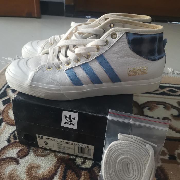 ORIGINAL ADIDAS MATCHCOURT MID X SNOOP X G