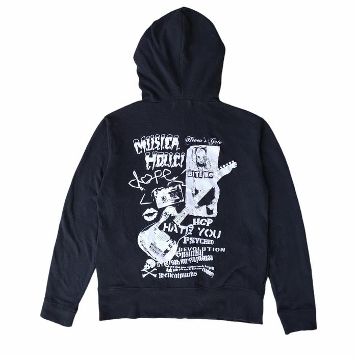 Hellcatpunks Japanese Hoodie | Hysteric Glamour Cream Soda Madpunks