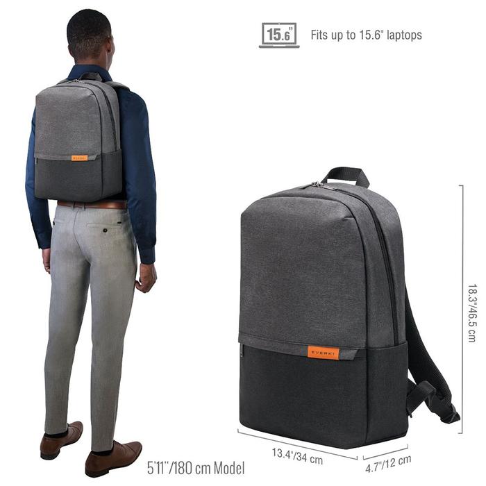 Backpack Everki Tas Ransel Laptop 15.6 Inch Tas Ransel Pria