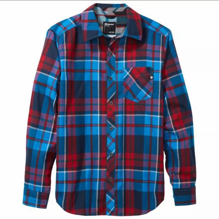 kemeja flanel outdoor lightweight Marmot Anderson, original 100%