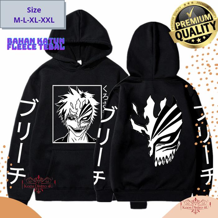 Ichigo Kurosaki Hoodie Bleach Anime Bankai ichigo