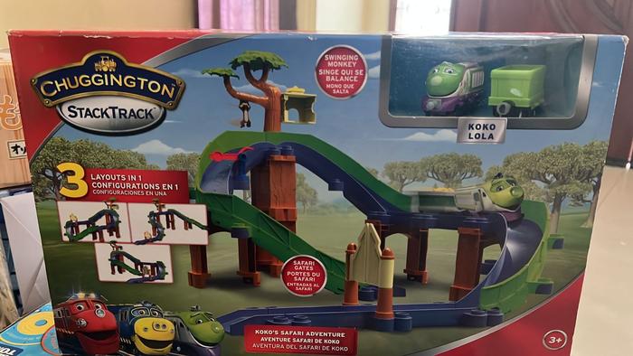 Tomy Chuggington StackTrack KOKO'S SAFARI ADVENTURE with Koko & Lala