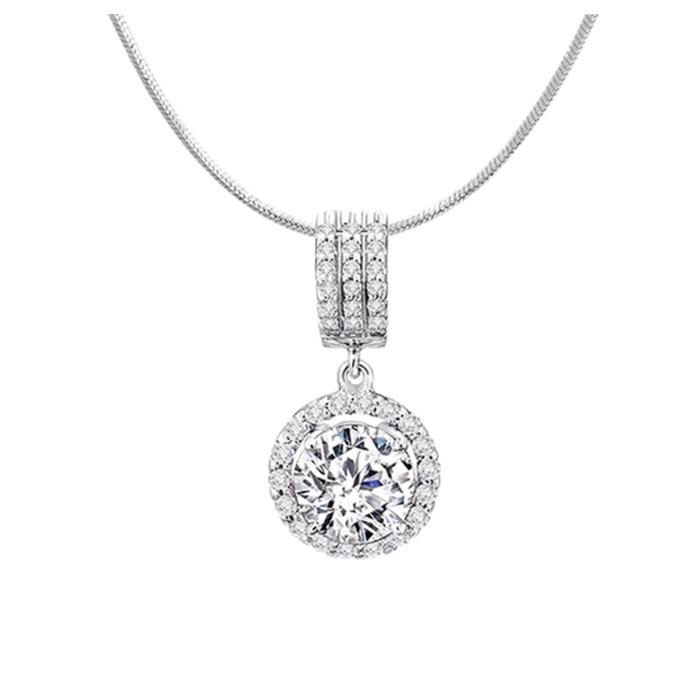 kalung emas putih asli