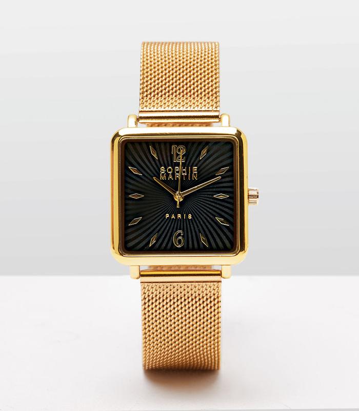 JAM TANGAN WANITA CECYLIA GOLD ORIGINAL SOPHIE MARTIN PARIS
