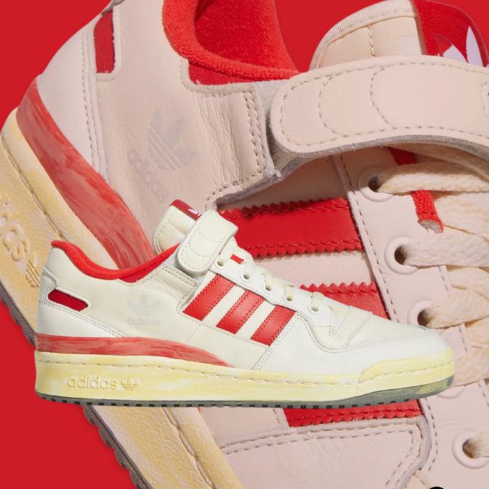 Adidas Forum 84 Low AEC "red & green"