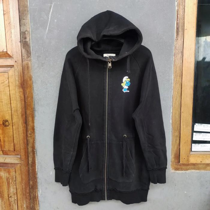 Hoodie/zip hoodie semi parka motif second