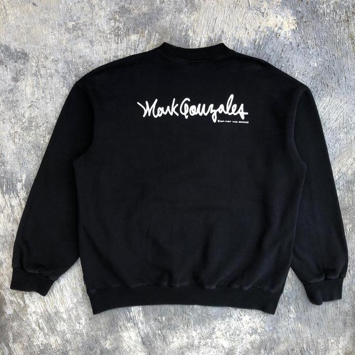 Jaket Crewneck Mark Gonzales original