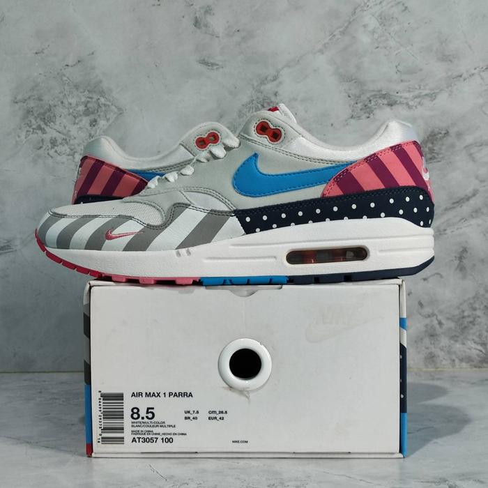 Air Max 1 Parra 42/US 8,5 Authentic Sneakers Original 100%
