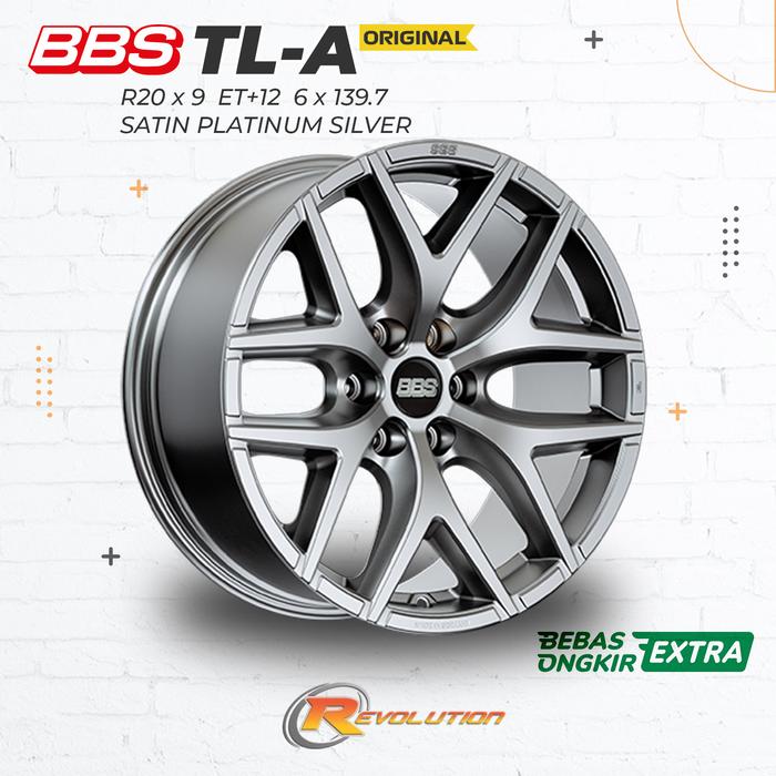 Velg Mobil BBS TL-A Original R20 Pajero Fortuner Ford Ranger Trailblazer