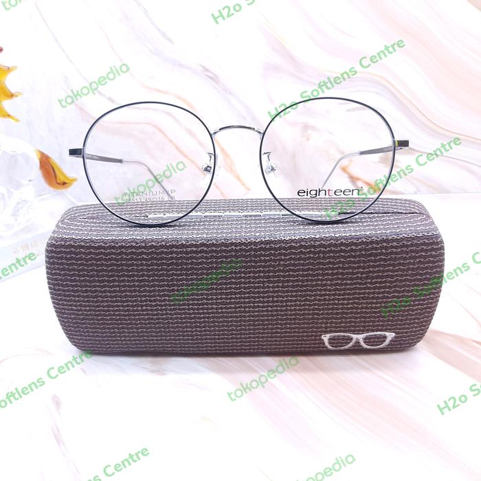 Frame kacamata titanium IP Eighteen 78513 Kacamata bulat