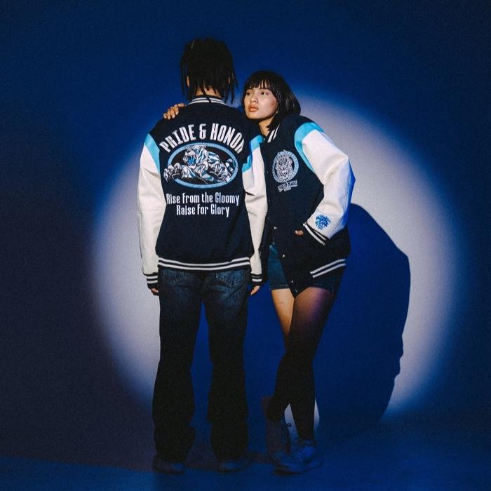 FAITH INDUSTRIES X EVOS ESPORT VARSITY JACKET PRIDE & HONOR FTH ROARRR