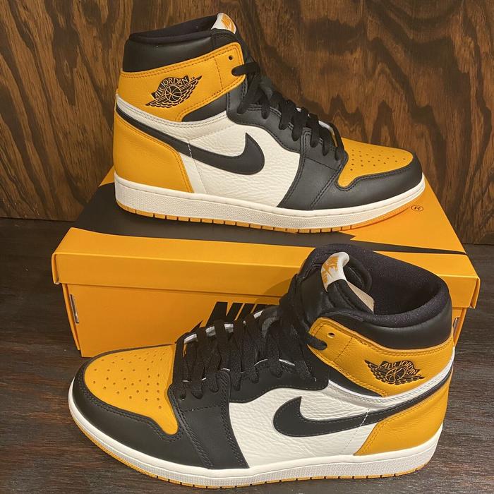 AIR JORDAN 1 HIGH YELLOW TOE / AIR JORDAN 1 HIGH TAXI 2022