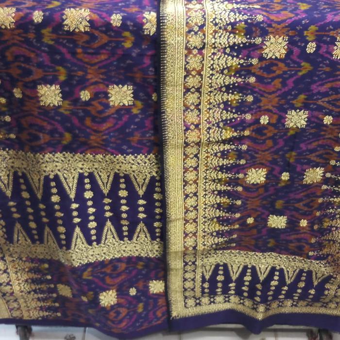 Songket Limar Cantik Manis Rebung Gebeng Ungu 150822