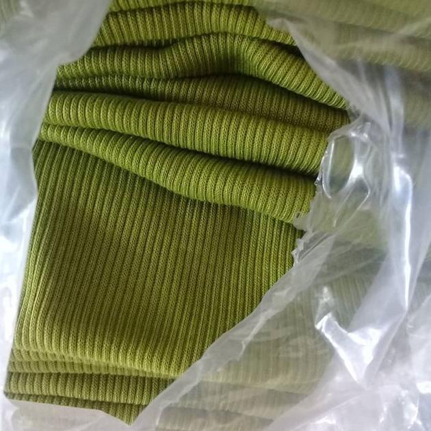 Jual Rib Fleece Rib Jaket Karet Jaket Per KG Terlaris