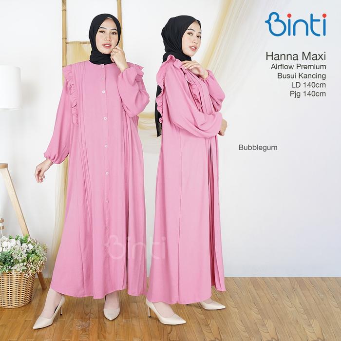 Dress wanita terbaru milla maxi jumbo gamis longdress ld 140cm bigsize
