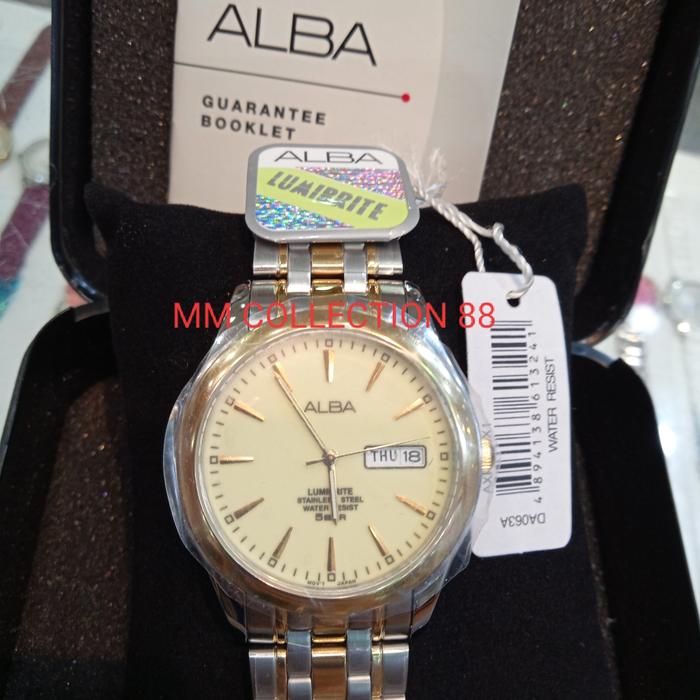 Jam Tangan Pria ALBA AXND50 / AXND50X1 LUMIBRITE