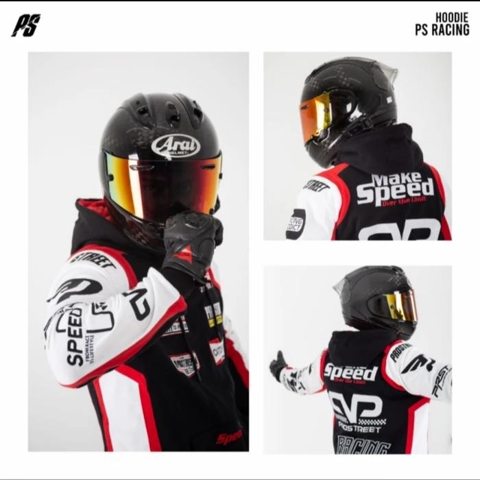 Jaket Hoodie Motor Prostreet Racing Addict Exclusive CVP New Original