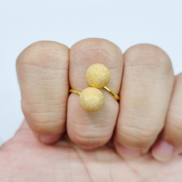 1.9 gram - Cincin Emas Size 13 Kadar 375 (8K) - AL18